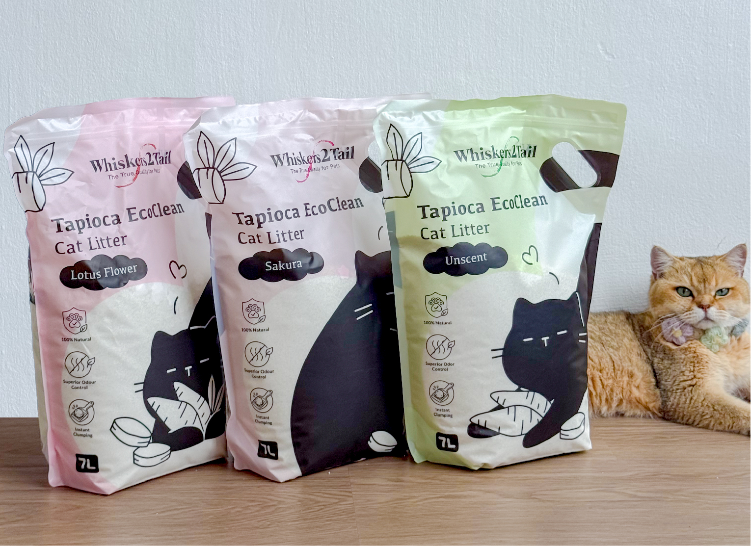 Whiskers2Tail Paper Litter